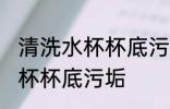 清洗水杯杯底污垢的方法 怎么清洗水杯杯底污垢