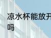凉水杯能放开水吗 凉水杯可以放开水吗