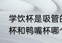 学饮杯是吸管的好还是鸭嘴的好 吸管杯和鸭嘴杯哪个适合宝宝