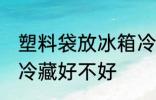 塑料袋放冰箱冷藏好吗 塑料袋放冰箱冷藏好不好