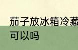 茄子放冰箱冷藏好吗 茄子放冰箱冷藏可以吗