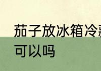 茄子放冰箱冷藏好吗 茄子放冰箱冷藏可以吗